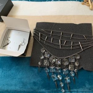 Set necklace and earrings!